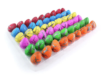 60pcs Magic Dinosaur Eggs Hatching In Water Growing Dinosaur Egg Animal Breeding Educational Toys for Children Kids Gift Leedoar