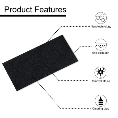 6PCS Car Scratch Wiping Cloth Nano Flash Fabric Car Scratches Water Stain Cleaning Scratch Care Car Maintenance