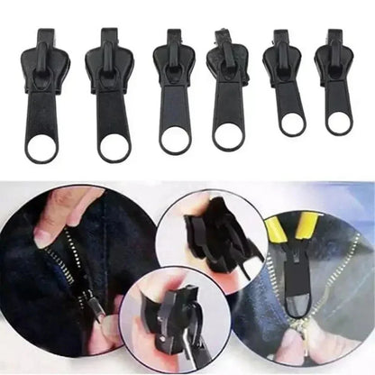 6pcs Zipper Large, Medium, And Small Sizes for Clothing Zipper Replacement and Repair Sewing Supplies Zipper Repair Leedoar