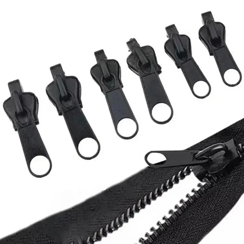 6pcs Zipper Large, Medium, And Small Sizes for Clothing Zipper Replacement and Repair Sewing Supplies Zipper Repair Leedoar