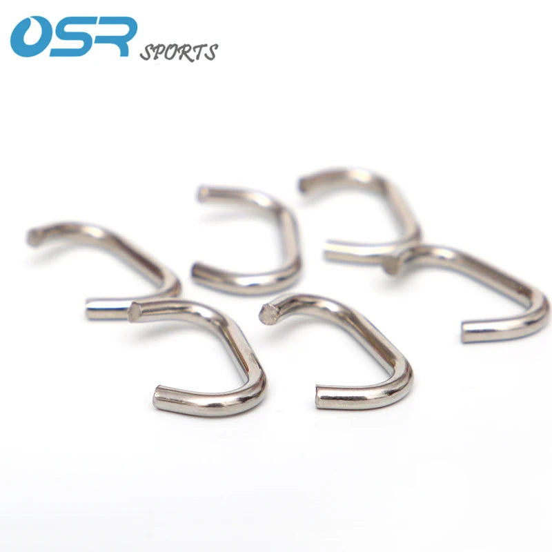 6pieces Scuba Diving Sidemount  SS304 Bungee Clips 11421