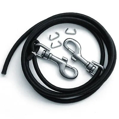 6pieces Scuba Diving Sidemount  SS304 Bungee Clips 11421