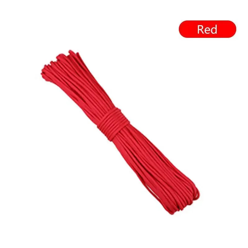 7 núcleos 550 Paracord Cord 5 8 16 31 M Dia.4mm para acampamento ao ar livre sobrevivência cordão paraquedas corda caminhada acessórios para barraca 