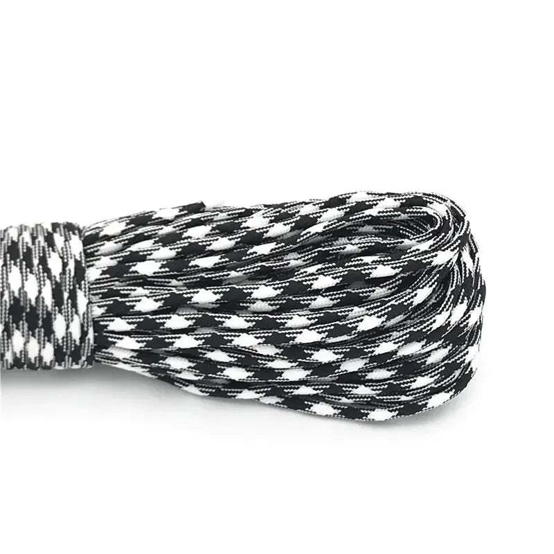 7 núcleos 550 Paracord Cord 5 8 16 31 M Dia.4mm para acampamento ao ar livre sobrevivência cordão paraquedas corda caminhada acessórios para barraca 