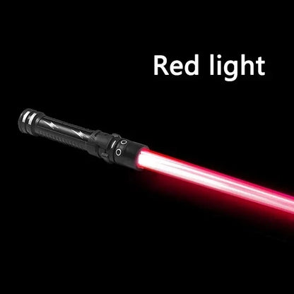 75CM Laser Sword Lightsaber Red and Blue Double Saber Rave Transformation Children Cosplay Weapon Flashing Toy Party Glow Swords Leedoar