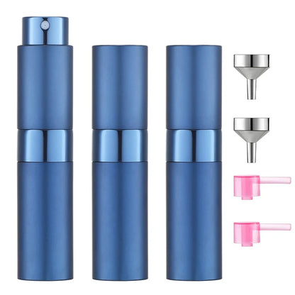 7Pcs/set 8ML Atomizador Perfume Spray Bottle para Viagem Vazio Colônia Dispenser, Pulverizador Portátil Mini Perfume Atomizador para Viagem 