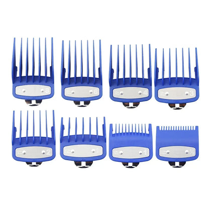 8/10PC Professional Universal Hair Clipper Limit Guide Comb For Wahl Trimmer Cutting Guide Comb Haircut Tools Barber Accessories Leedoar