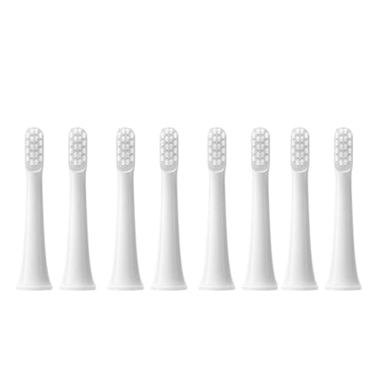 8PCS For XIAOMI MIJIA T100 Replacement Brush Heads Sonic Electric Toothbrush Vacuum DuPont Soft Bristle Suitable Nozzles Leedoar