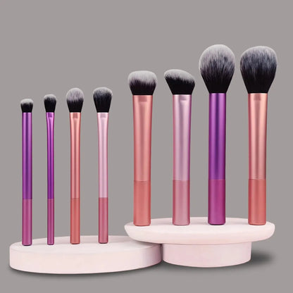 8Pcs Candy Color Professional Makeup Brush Set Soft Fluffy Foundation Blush Eyeshadow Blending Kit Women Beauty Makeup Tools Leedoar