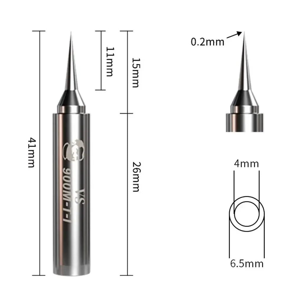 900M Welding Tips Soldering Iron Head Replacement For 936 937 Soldering Stations Durable Solder Head Welding Accessories Leedoar