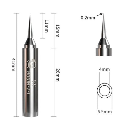 900M Welding Tips Soldering Iron Head Replacement For 936 937 Soldering Stations Durable Solder Head Welding Accessories Leedoar