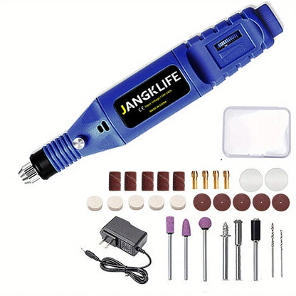 9V Mini  Drill Electric Carving Pen Variable Speed   Drill Rotary Tools Kit Engraver Pen for Grinding Polishing