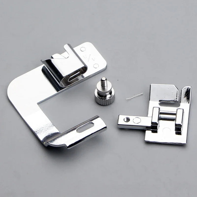 9mm /13mm /19mm /25mm Sewing Machine Foot Press Foot Rolled Hem Feet Household Multi Functional Sew Accessories Leedoar