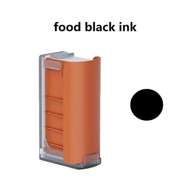 EVEBOT Food Printer Handheld Print Range 26*100MM Coffee Pattern Portable Printpen DIY Custom Printing Edible Ink Inkjet Printer Leedoar