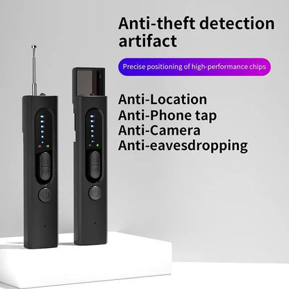 X13 Detector anti-espionagem e espionagem Detectores de sinal inteligentes anti-monitoramento Câmera GPS Posicionamento do carro Monitor de varredura 