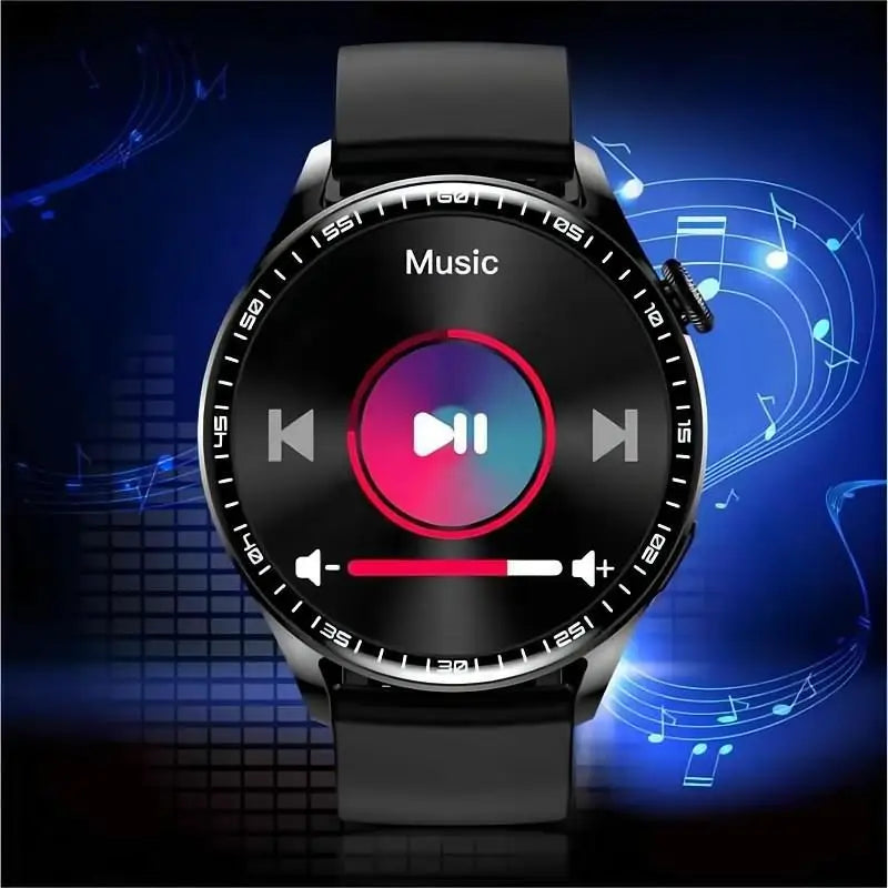 WS3 PRO Smartwatch NFC Access Control Metal Strap1.28 Inch HD Touch Screen Bluetooth Calls Music Player Sports Fashion Men Watch Leedoar