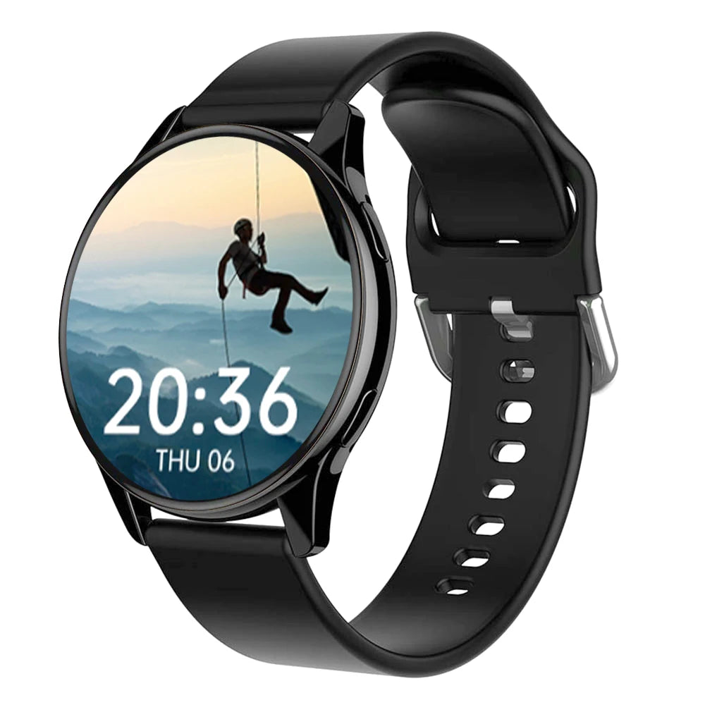 T2 Pro Smart Watch Men Women 1.28 Inch HD Round Screen FitPro APP 3D Dynamic Dial Custom Wallpaper Bluetooth Calls Smartbracelet Leedoar