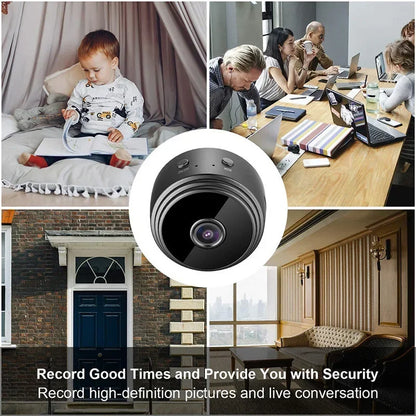 A9 Mini Camera WiFi Wireless Monitoring Security Protection Remote Monitor Camcorders Video Surveillance Smart Home Leedoar