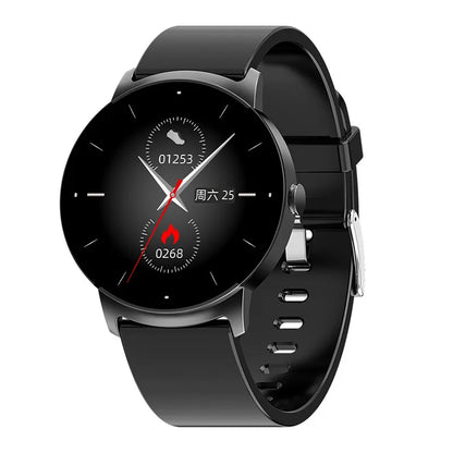 KS02 Smart Watch 1.32 Inch HD Touch Screen NFC Function Camera Control Bluetooth Music Play Health Monitor Multiple Sports Modes Leedoar