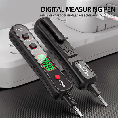 AIRAJ Smart Digital Multimeter Voltage Detector Tester Non-contact Electric Pen Capacitance Diode Ohm Hz NCV DC AC Voltage Meter Leedoar