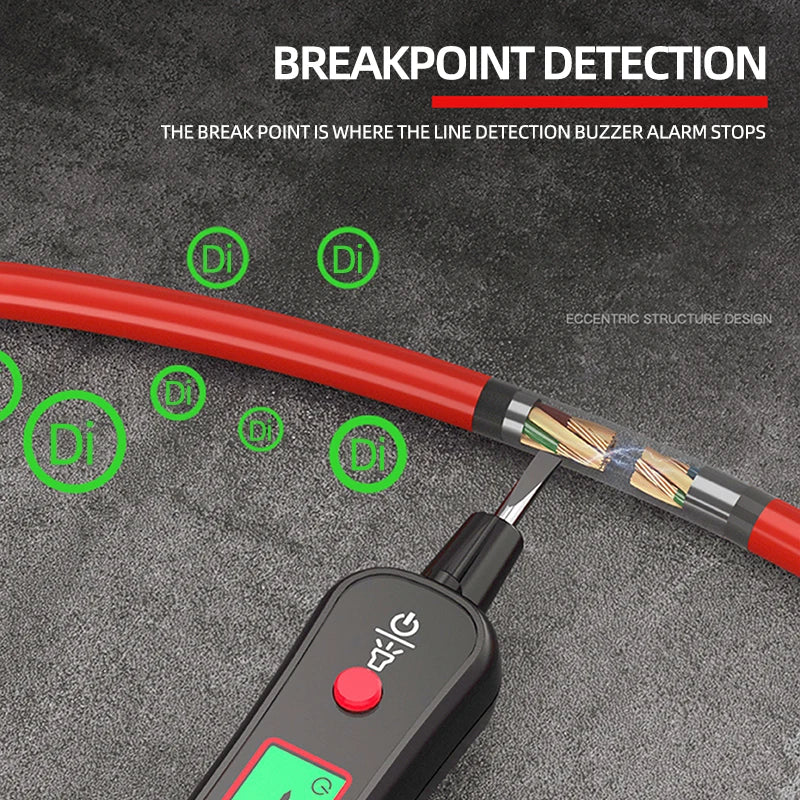 AIRAJ Smart Digital Multimeter Voltage Detector Tester Non-contact Electric Pen Capacitance Diode Ohm Hz NCV DC AC Voltage Meter Leedoar