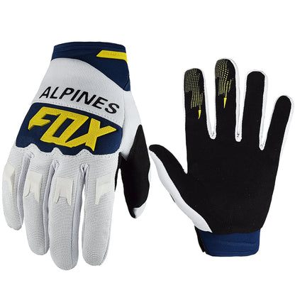 ALPINES FOX Adult Motocross Gloves Race Dirtpaw Bike Gloves BMX ATV Enduro Racing Off-Road Mountain Bicycle Cycling Guantes Leedoar