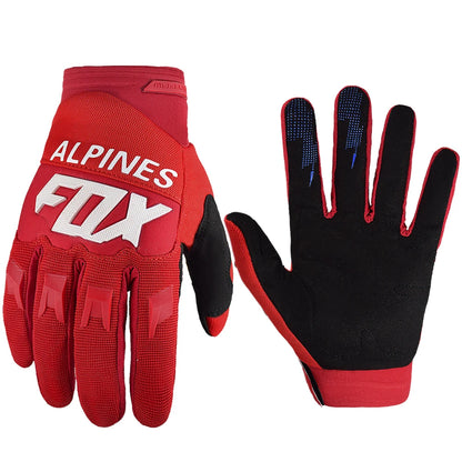 ALPINES FOX Adult Motocross Gloves Race Dirtpaw Bike Gloves BMX ATV Enduro Racing Off-Road Mountain Bicycle Cycling Guantes Leedoar