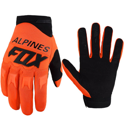 ALPINES FOX Adult Motocross Gloves Race Dirtpaw Bike Gloves BMX ATV Enduro Racing Off-Road Mountain Bicycle Cycling Guantes Leedoar