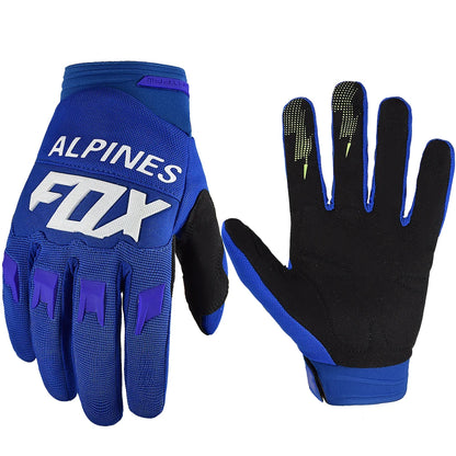 ALPINES FOX Adult Motocross Gloves Race Dirtpaw Bike Gloves BMX ATV Enduro Racing Off-Road Mountain Bicycle Cycling Guantes Leedoar