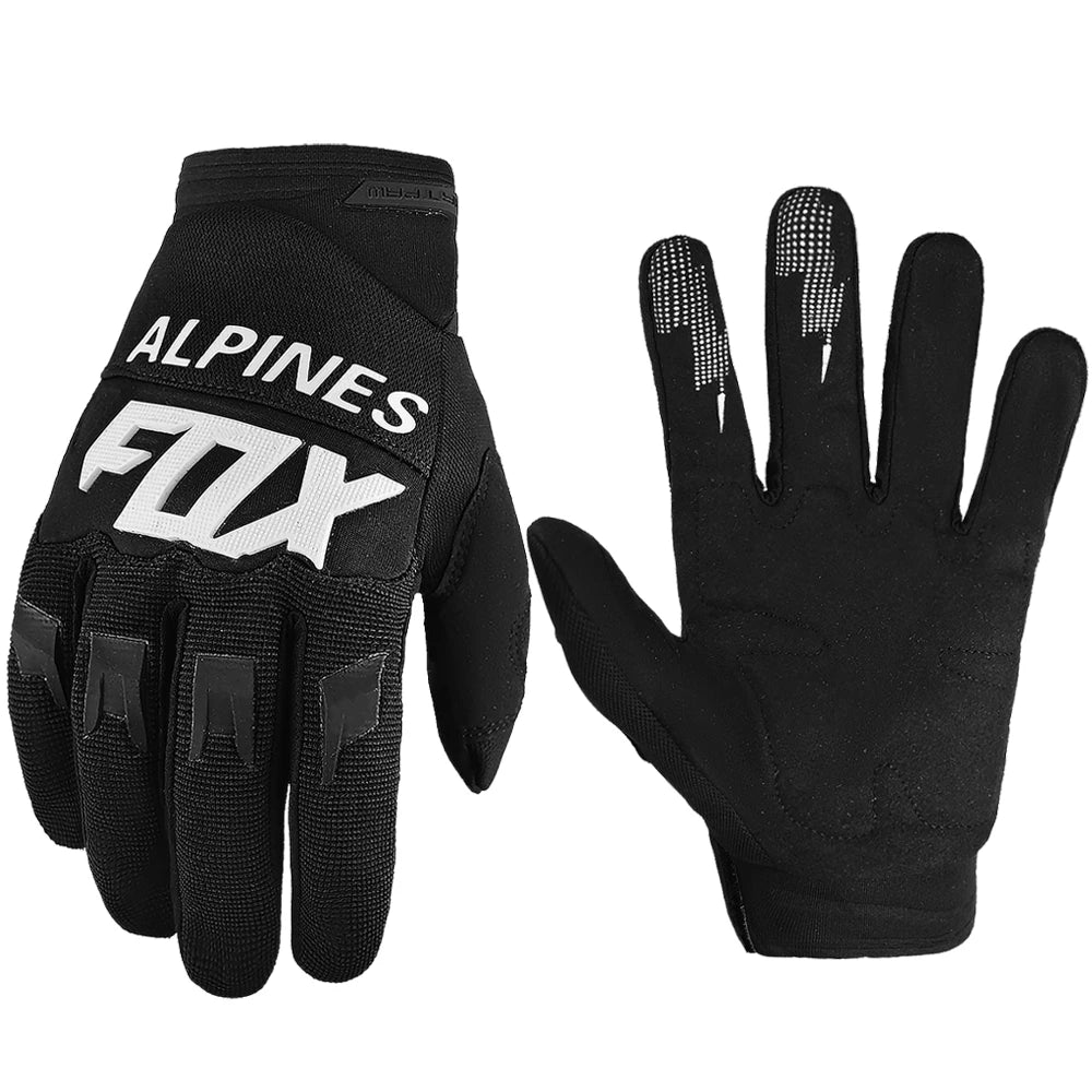 ALPINES FOX Adult Motocross Gloves Race Dirtpaw Bike Gloves BMX ATV Enduro Racing Off-Road Mountain Bicycle Cycling Guantes Leedoar