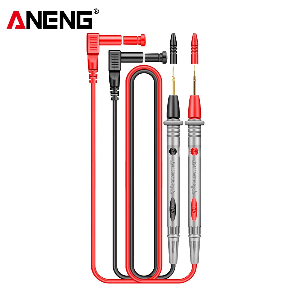 ANENG PT1005B Digital Multimeter 1000V 10A Universal Needle Tip Probe Test Leads  Multi Meter Tester Lead Probe Wire Pen Cable