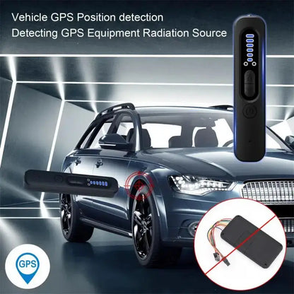 X13 Detector anti-espionagem e espionagem Detectores de sinal inteligentes anti-monitoramento Câmera GPS Posicionamento do carro Monitor de varredura 