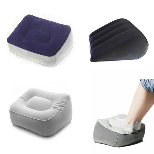 Almohada inflable para apoyar posiciones corporales, ayuda sexy para adultos, almohada de amor sexual, almohada de descanso para viajes, cojín de reposapiés inflable 