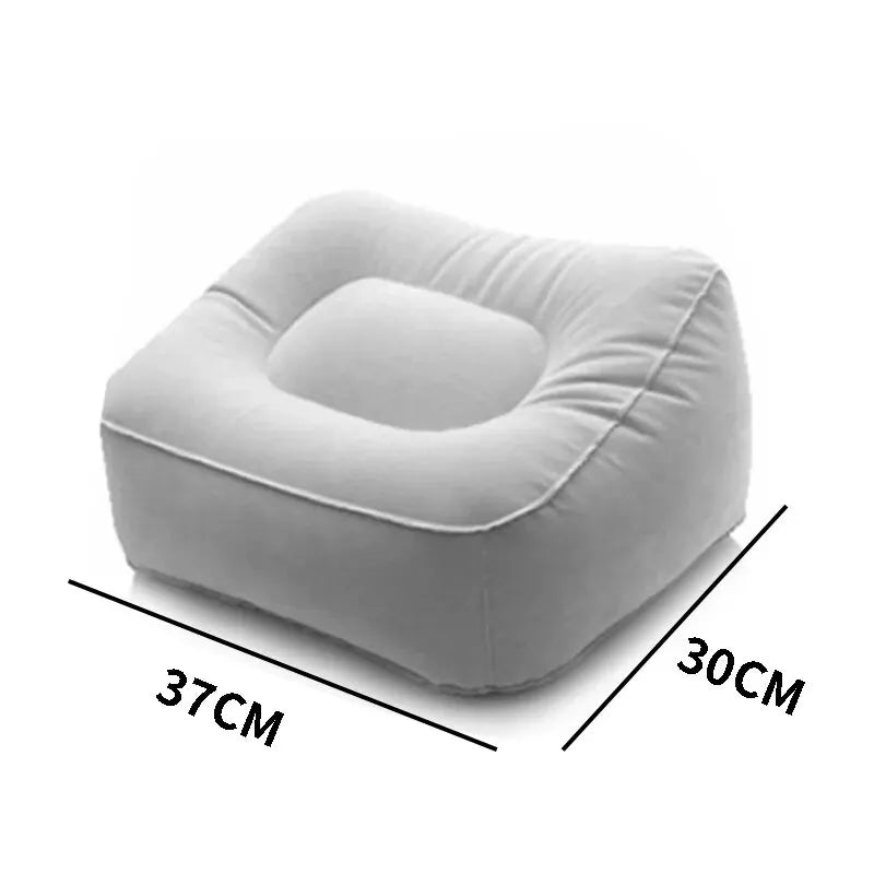 Almohada inflable para apoyar posiciones corporales, ayuda sexy para adultos, almohada de amor sexual, almohada de descanso para viajes, cojín de reposapiés inflable 