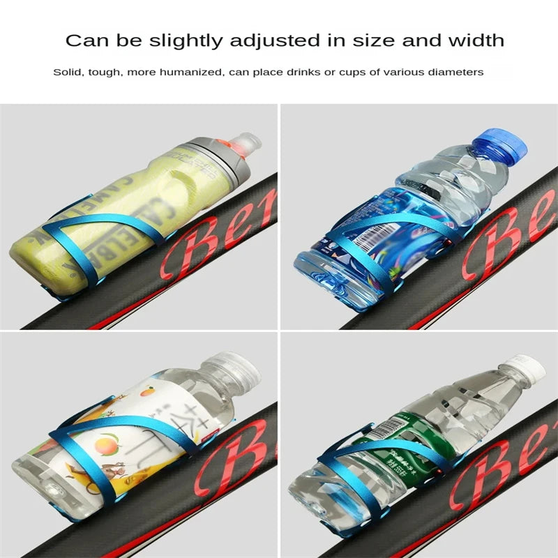 Alloy Bicycle Bottle Cages MTB Road Bicycle Water Bottle Holder Colorful Lightweight Cycling Bottle Bracket Bicycle Accessory Leedoar