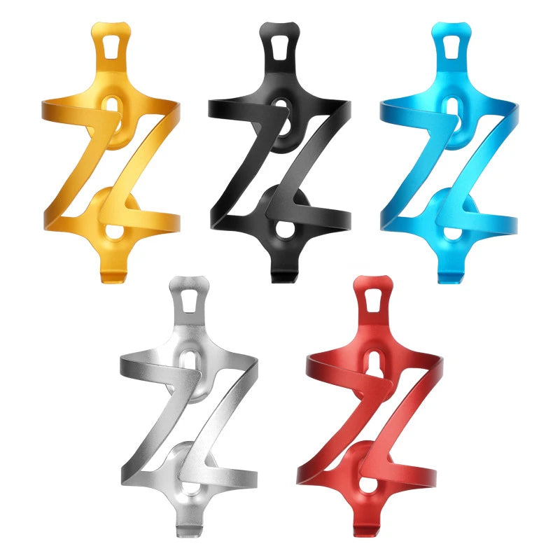 Alloy Bicycle Bottle Cages MTB Road Bicycle Water Bottle Holder Colorful Lightweight Cycling Bottle Bracket Bicycle Accessory Leedoar