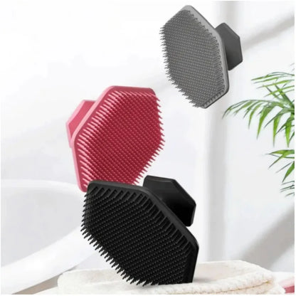 Alwafore Facial Cleaning Brush Scrubber Silicone Miniature Face Deep Clean Shave Massage Face Scrub Brush Face Cleaner For Men Leedoar