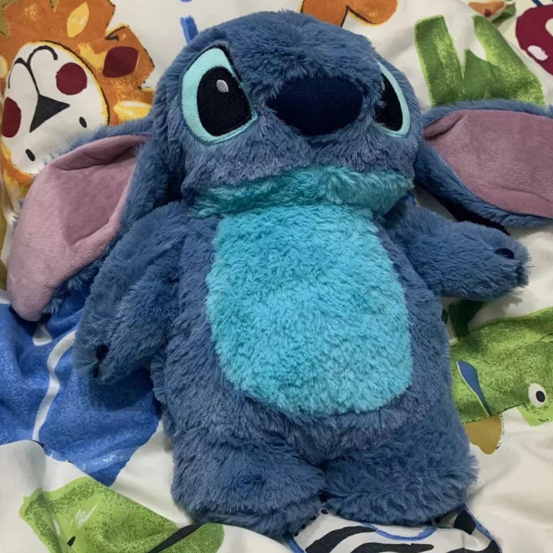 Anime Kawaii Turo Lilo Stitch Plush Hot Water Bottle Winter Women'S Home Water Filling Hand Warmer Monster Gift Toys Leedoar