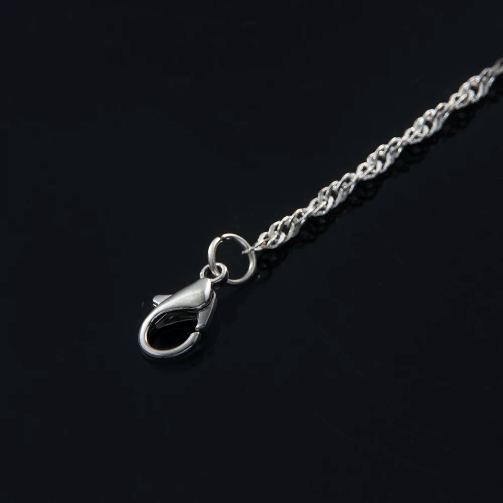 Arwen Evenstar Movie Necklace Silver Color Crystal Pendant Necklaces for Women Girl Party Jewelry Gift Jewelry Leedoar