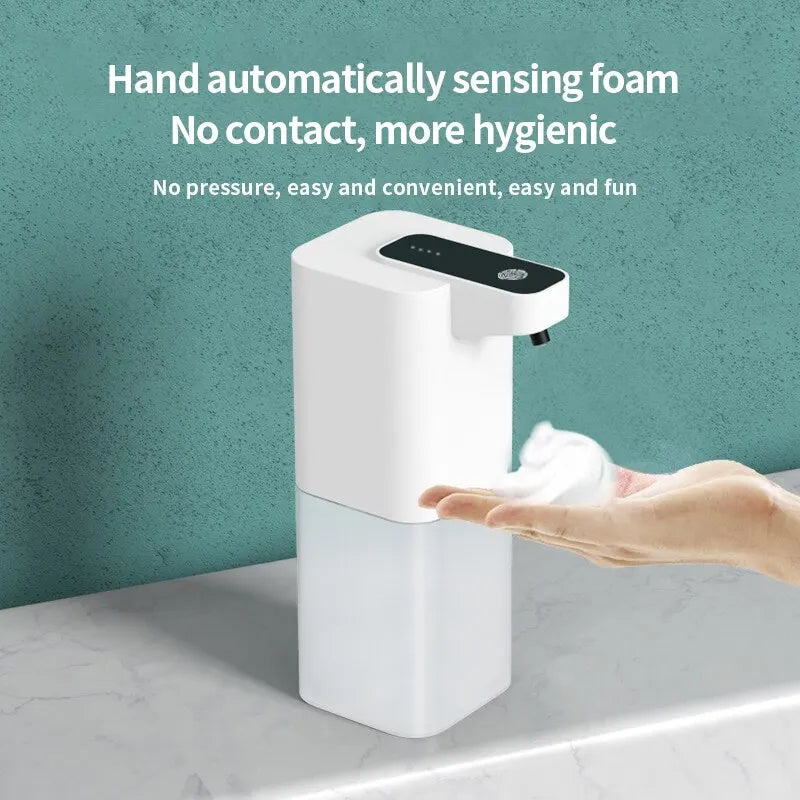 Automatic Inductive Soap Dispenser Foam Washing Phone Smart Hand Washing Soap Dispenser Alcohol Spray Dispenser Washing Leedoar