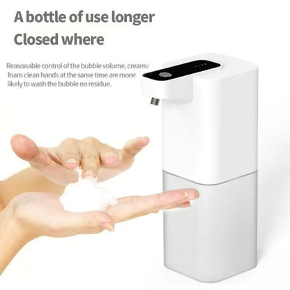 Automatic Inductive Soap Dispenser Foam Washing Phone Smart Hand Washing Soap Dispenser Alcohol Spray Dispenser Washing Leedoar