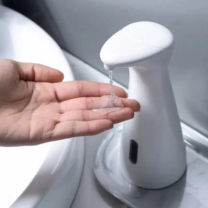 Automatic Sensor Soap Dispenser White High Quality Abs Waterproof Hand Soap Sensor Bathroom Smart Wash Handpiece Leedoar