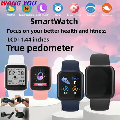 B37 Real Step Count The New Rechargeable Smart Watch Men And Women Fitness Watch Phone Connection IS Fully Compati Leedoar