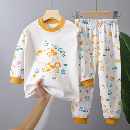 Baby All Cotton Warm, Girls' Autumn Clothes, Autumn Pants, Children's Boys Clothing Leedoar