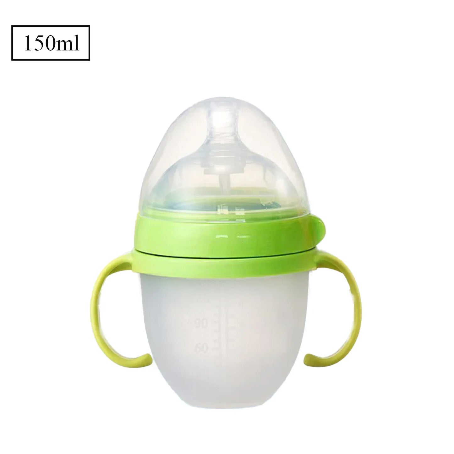 Baby Bottle with Silicone Handle Baby Bottle Photography Accessories 0-36 months 150ml 240ml Baby Boys and Girls Leedoar