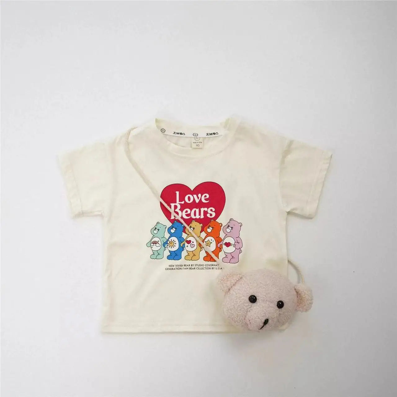 Baby Boys And Girls Summer Short Sleeved T-shirt New Children's Round Neck Top Children's Casual And Versatile Fashion Tee