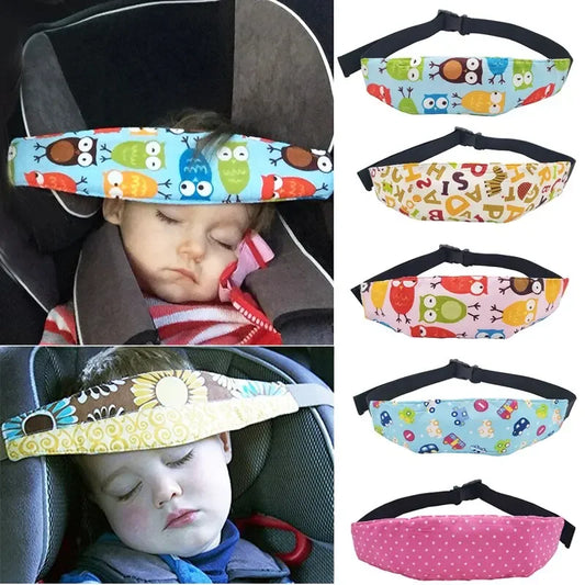 Baby Car Safety Belt Auto Seat Belts Sleep Aid Head Support For Kids Toddler Auto Seat Travel Sleep Aid Head Fixed Strap