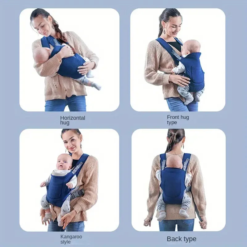 Baby Carrier Ergonomic Kangaroo Infant Kid Sling Back Front Facing Backpack Wrap newborn Bag 0-24 Months Leedoar