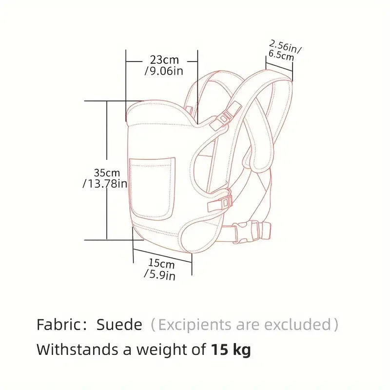 Baby Carrier Ergonomic Kangaroo Infant Kid Sling Back Front Facing Backpack Wrap newborn Bag 0-24 Months Leedoar