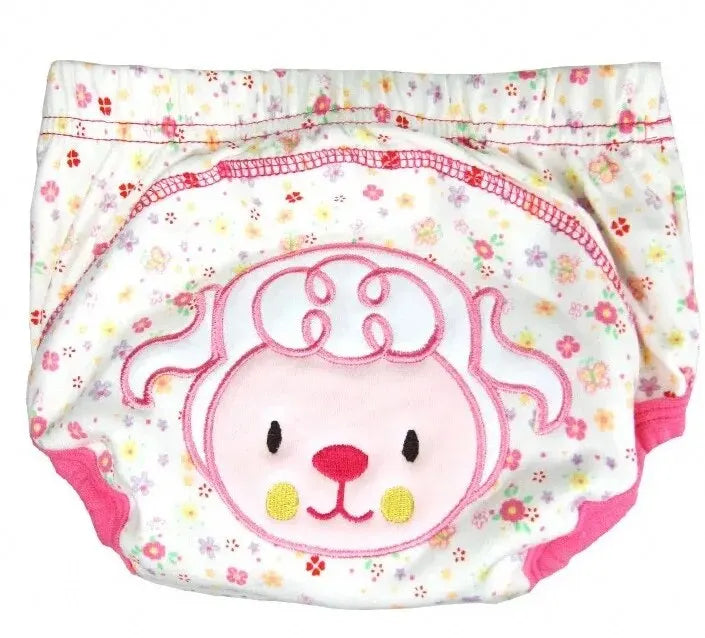 Baby Cotton Learning Pants Diaper Diaper Waterproof Training Pants Breathable Baby Washable Cartoon Training Pants Leedoar